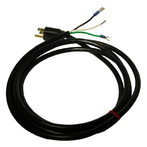 157-001 Power Cord for .5 hp motors and less, 16 AWG cord