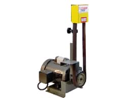 1SMVP 1 X 42 INCH INDUSTRIAL MULTI POSITION BELT SANDER, blade sharpening, deburring, deburr, chisel, scraper, tool, equipment, Tame the Beast, projects