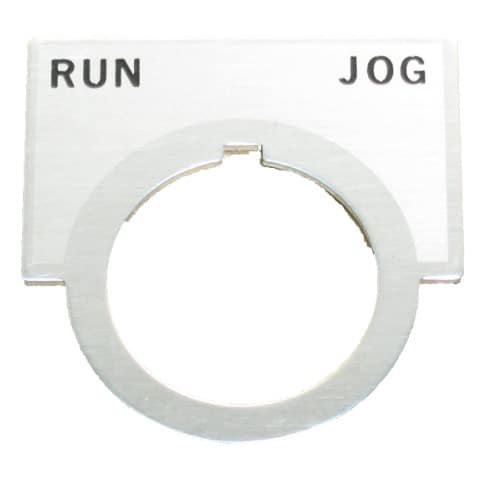 710-336 run-jog label, industrial, belt sander, sander, belt