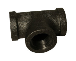716-041 industrial .5 inch black pipe tee