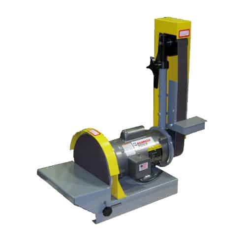 DS10-2M 2 x 48 inch and 10 inch belt and disc combination sander, belt sander disc sander, combination sander, 48 inch belt, 10 inch disc sander, disc sander, woodworking shops, metalworking shops, combination sander, metalworking equipment 