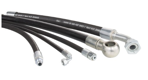 Hydraulic hose cutting with an abrasive chop saw, chop saw, cutoff wheel, hydraulic hose cutting, industrial chop saw