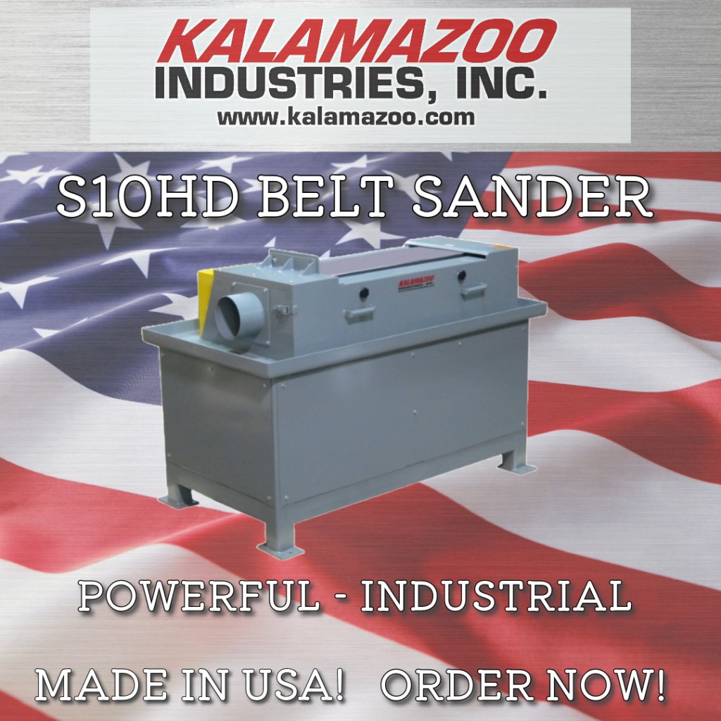 Meet the Sanding Beast: S10HD Horizontal Sander, deburring, sanding jobs, deburring jobs, metal, steel