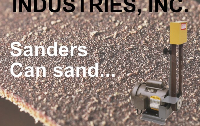 benchtop belt sanders, performance, Kalamazoo Sanders, metalworking, fabrication, Sanding Powerhouses, productivity, boost productivity