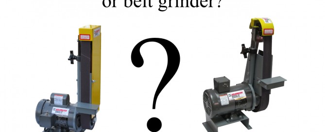 Things to consider prior to purchasing a Kalamazoo sander and or grinder, clean up, heavy metal removal , metal removal, purchasing